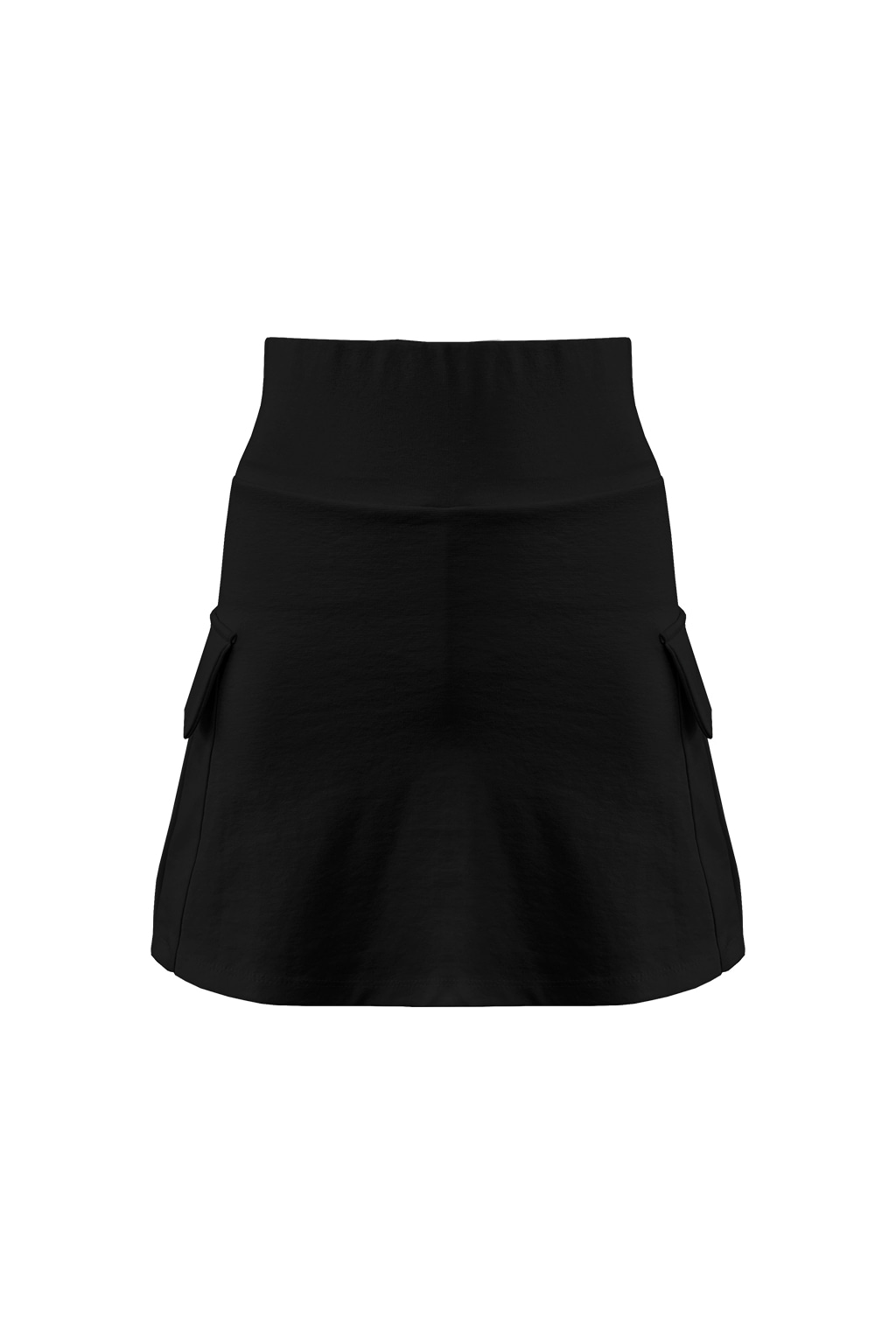 H Logo Cargo Skirt Tanning Black
